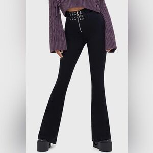 Killstar duskbane jeans size small goth NWT